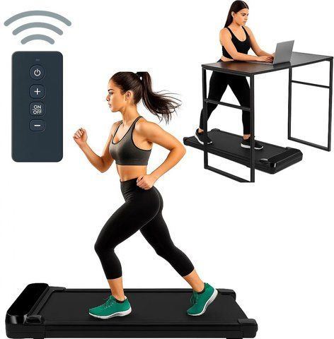 Бігова доріжка до 120 кг, 1100 Вт, 6 км/год тиха, Treadmill XM-U1